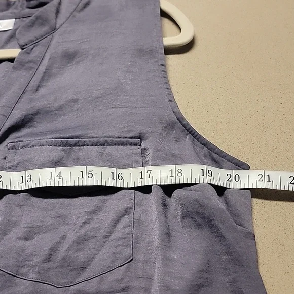 Motherhood Maternity Sleeveless Button-up Dress w/Belt - Picture 7 of 16